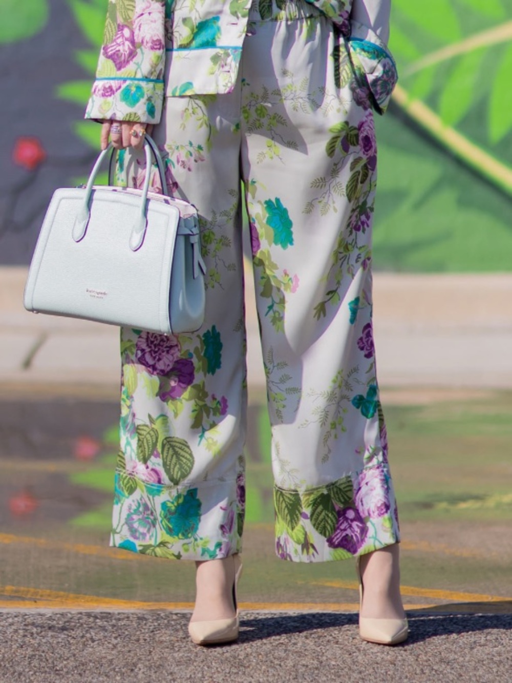J.Crew Collection Pull-On Crop Pant in Ratti Leafy Floral Size 4 NWOT Lined